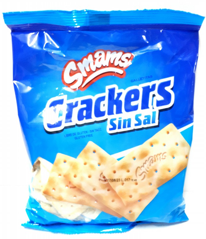 Smams Galletitas Crackers Sin Sal Dietética Viamonte