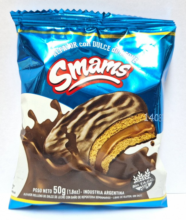 Smams Alfajor Simple - Dietética Viamonte